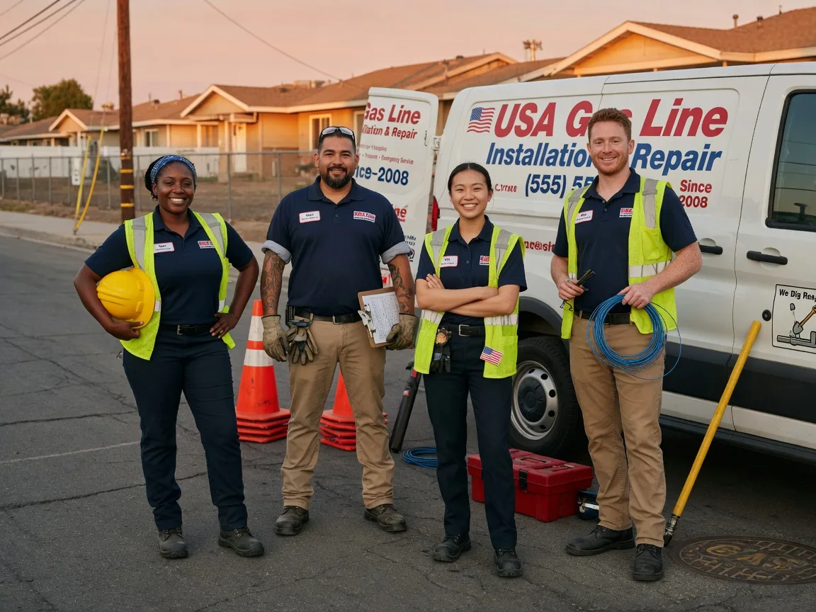 Gas Line Installation company in Elliott, IA